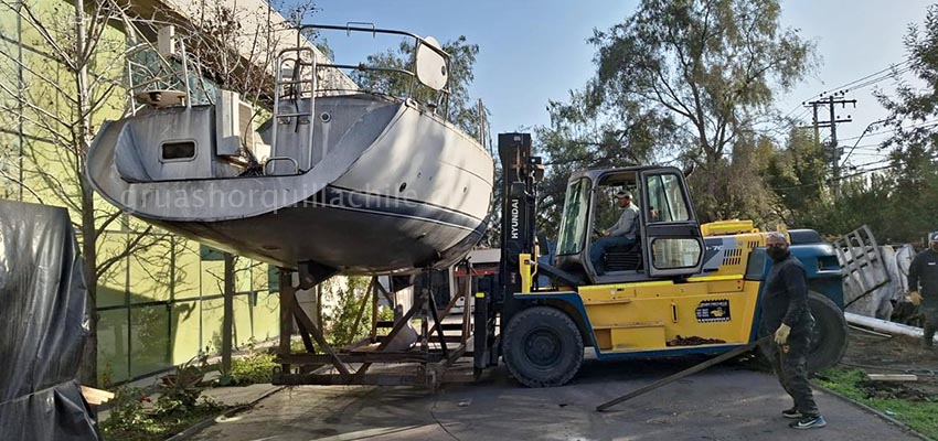 gruas horquillas lo barnechea